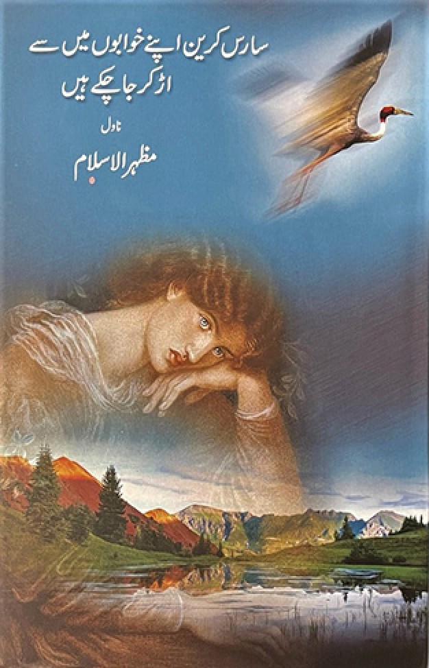 Sarus Crane Apnay Khwabon Mein se Ur ker Jaa Chukay Haib